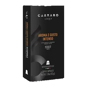 Neznámý Kávové kapsle "Aroma E Gusto Intenso", kompatibilní s Nespresso, 10 ks, CARRARO CAR043