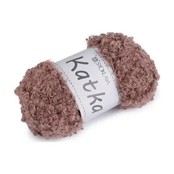 Příze Příze pletací kudrnatá Katka 100 g - 1 ks - 5 pudrovobéžová