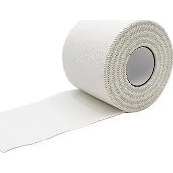 Tejpovací páska Mueller EuroTape tuhá sportovní páska bílá 5 cm x 10 m