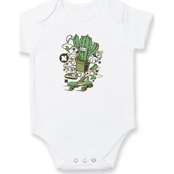 Kojenecké oblečení Jezdicí píchatko - Body kojenecké s krátkým rukávem - Krátký r. 6-12 mes ( Bílá )