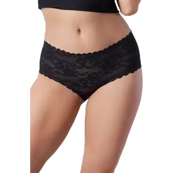 Dámská móda Dámské kalhotky Bellie black maxi - JULIMEX černá XL