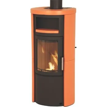 Krbová kamna HETA Scan-line 520W černý lak a kompletní obklad keramika