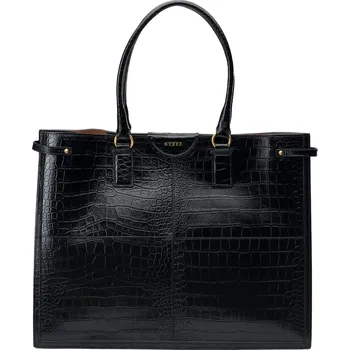 Kabelka Kabelka GUESS ISA LARGE TOTE HWISAAL3404-BLA – Černá