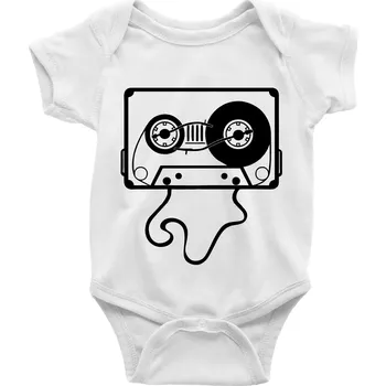 Kojenecké oblečení Gramo kazeta - Body kojenecké s krátkým rukávem - Krátký r. 18-24 měs ( Bílá )