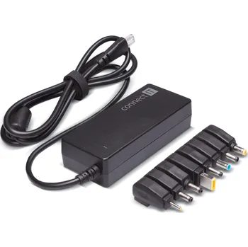 Adaptér k notebooku Connect IT Notebook Power univerzální notebookový adaptér 48 W - 8 konektorů Kompaktní 48W univerzální adaptér s 8 koncovkami a LED kontrolkou. Nabízí ochranu proti zkratu a nadproudu, vhodný pro vět