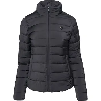 Dámská Zimní prošívaná bunda GUESS SOLID HEAVY DIANN PUFFER JACKET V4YL04WF3X0-JBLK – Černá S