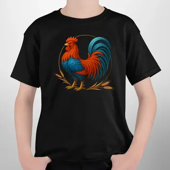 Žertovný předmět Kohout - dětské tričko s potiskem