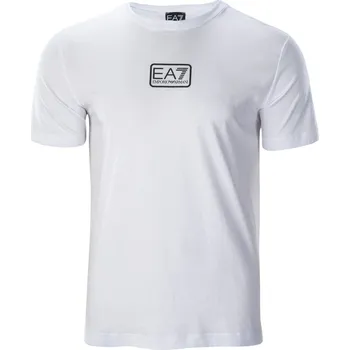 Pánské tričko Pánské Tričko s krátkým rukávem EA7 6LPT05 T-SHIRT 6LPT05PJM9Z1100 – Bílá XL