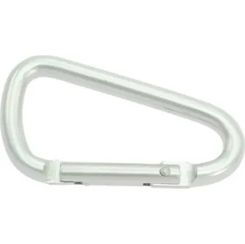 Pouzdro na nůž Hliníkové karabiny 47mm barva Stříbrná