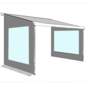 Ochranný autopotah Zastínění boční k markýze OKENNÍ MATERIÁL: PVC FÓLIE, POZICE STRANA: LEVÁ+PRAVÁ komplet