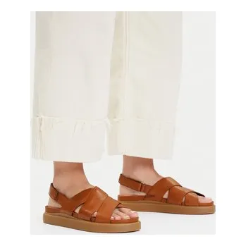 Dámské sandále Sandály Clarks Aristella Sun 26181258 Hnědá 41