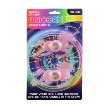 Cyklosvítilna Světýlka na kolo Jednorožci