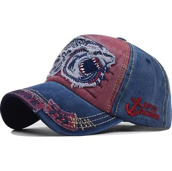 Kšiltovka Čepice s kšiltem Bavlněná Kšiltovka Sharks Bordová