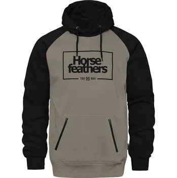 Pánská móda Technická mikina Horsefeathers Sherman black/taupe M 2026 - Odesíláme do 24 hodin