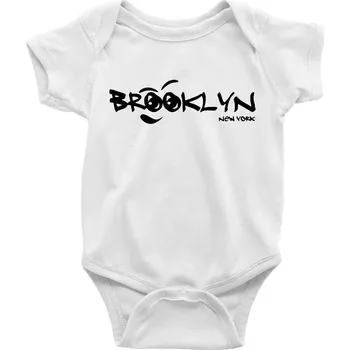 Kojenecký body Brooklyn úsměv - Body kojenecké s krátkým rukávem - Krátký r. 18-24 měs ( Bílá )