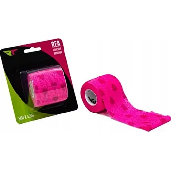 Elastický kohezivní obvaz Rea Tape (5 cm x 4,5 m) srdce