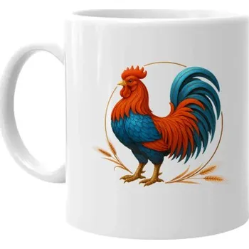 Žertovný předmět Kohout - hrnek s potiskem- Tričkový.cz