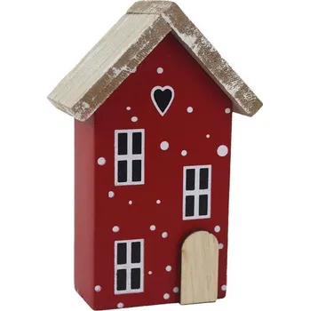 Vánoční dekorace Dekorace domeček D7449-08