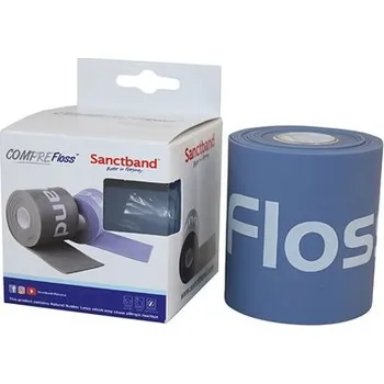 Floss Band Sanctband - modrý (střední odolnost) 7,5 cm x 2 m
