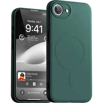 Mercury Ochranný kryt na iPhone 16e - Mercury, SemiSilicon MagSafe Green