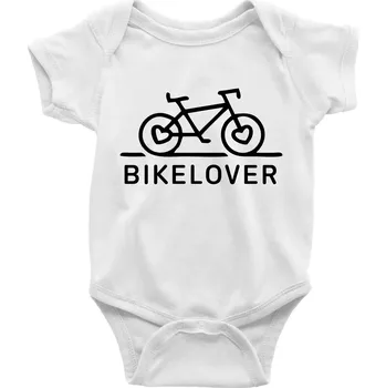 Kojenecké oblečení Bike lover - Body kojenecké s krátkým rukávem - Krátký r. 18-24 měs ( Bílá )