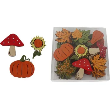 Podzimní přízdoby, 72 ks D7257