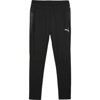 Pánské kalhoty Pánské tréninkové kalhoty Puma TEAMCUP TRAINING PANTS S Černá, Bílá