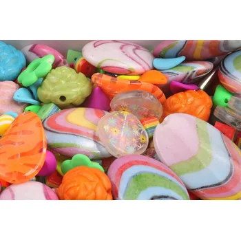 Korálek Plast výprodej č.10 (100g)