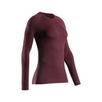 Dámské tričko X-Bionic XCeed Run Shirt LS Women Oxide Red/X Black červená L
