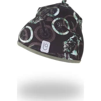 Módní doplněk Little Angel Čepice podšitá Outlast® - motorky/khaki Velikost čepic: 5 | 49-53 cm