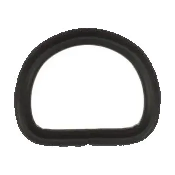 Pouzdro na nůž Sedlářské polokroužky - 16mm barva Černá