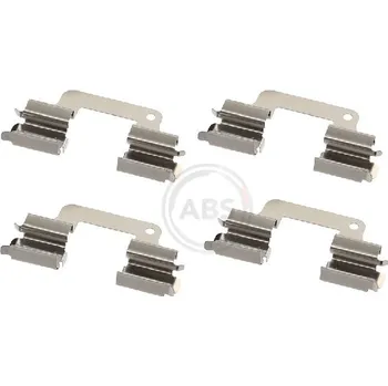 Přislušenství brzdového systému Sada příslušenství, obložení kotoučové brzdy A.B.S. 1740Q