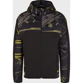 Pánská mikina Pánská Mikina EA7 VIGOR7 M HOODIE FZ 6RPM68PJJHZ2206 – Černá M