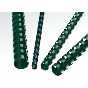 Vázací hřbet Plastové hřbety 10 zelené 100ks lamre21dr10v