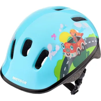 Dívčí tričko Cyklistická přilba Meteor KS06 Firefighter Jr 17440 r. XS 44-48 cm dětské univerzita