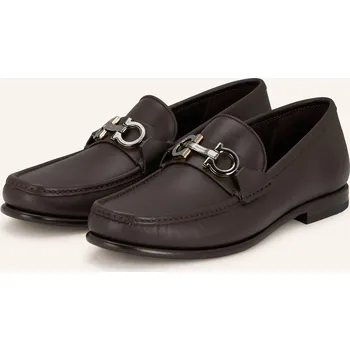 Pánské mokasíny Ferragamo Pánské Mokasíny Avril, tmavě hnědá, 46