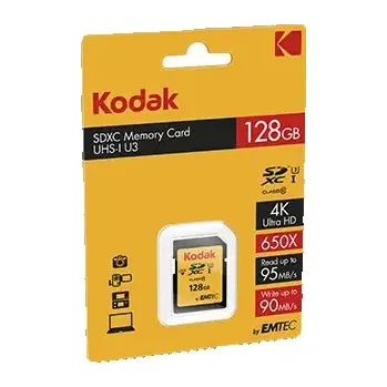 Paměťová karta EMTEC Kodak SDXC 128GB (EKMSD128GXC10HPRK)