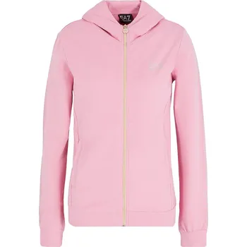 Dámská mikina Dámská Mikina EA7 TRAIN SHINY W HOODIE FZ 3RTM21TJCQZ1428 – Růžová M