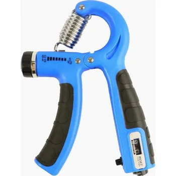 Posilovač zápěstí a prstů nastavitelný 5-60kg | expander grip - Počítání tmavě modré