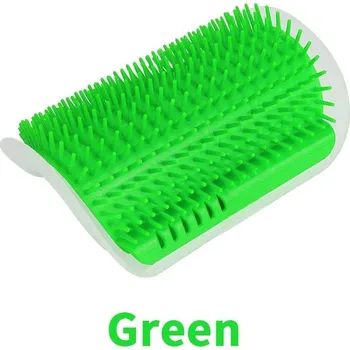 Péče o srst a drápky Kartáč na kočky a psy proti chlupům | kartáč, hřeben - Zelený