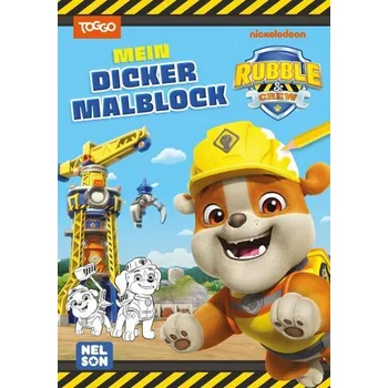 První čtění Rubble & Crew: Mein dicker Malblock