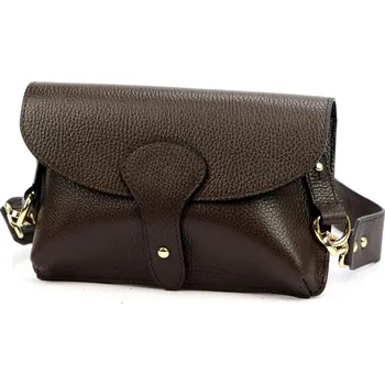 Kabelka Dámská kabelka Luka 24-076 DOLLARO INSTAGRAMKA tmavě hnědá