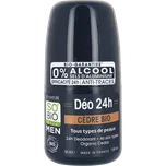 SO’BiO étic Deodorant roll-on 24h MEN - cedr BIO (50 ml) - účinný až 24 hodin
