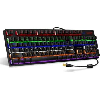 Connect IT NEO+ mechanická herní klávesnice, CZ/SK - černá Profesionální mechanická klávesnice s CZ/SK layoutem, 22 režimy RGB podsvícení, softwarem, multimediálními klávesami a výměnným červeným rám