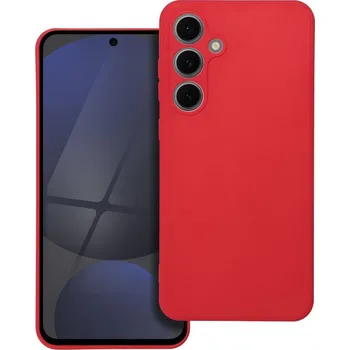 Pouzdro na mobilní telefon OEM Pouzdro Forcell SOFT SAMSUNG Galaxy S24 FE červené