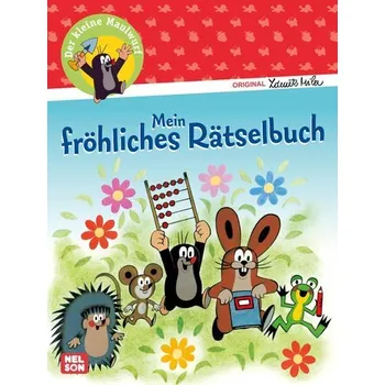 První čtění Der kleine Maulwurf: Mein fröhliches Rätselbuch