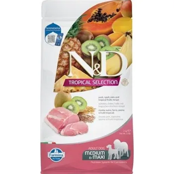 Krmivo pro psa N&D Low Grain Tropical Selection Dog Adult Pork Medium/Maxi 2kg