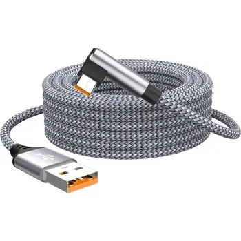 Datový kabel Rychlonabíjecí usb typu "C" kabel 6a | kabel, příslušenství - šedá , 1 m