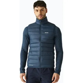 Pánská vesta REGATTA Marizion Black/White moonlight denim