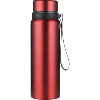 Termoska Nerezová termoska 1l na vodu čaj kávu | termoska, láhev - Červený